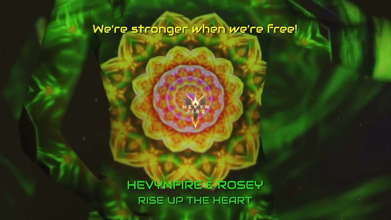RISE UP YOUR HEART - HEVYNFIRE & ROSEY (Lyric Video)