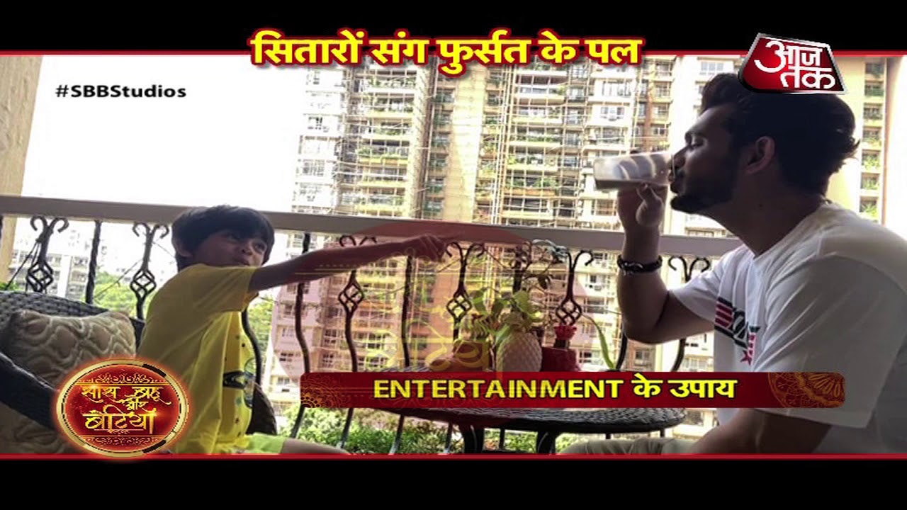 Arjun Bijlani's GAME SESSION With Son Ayaan!