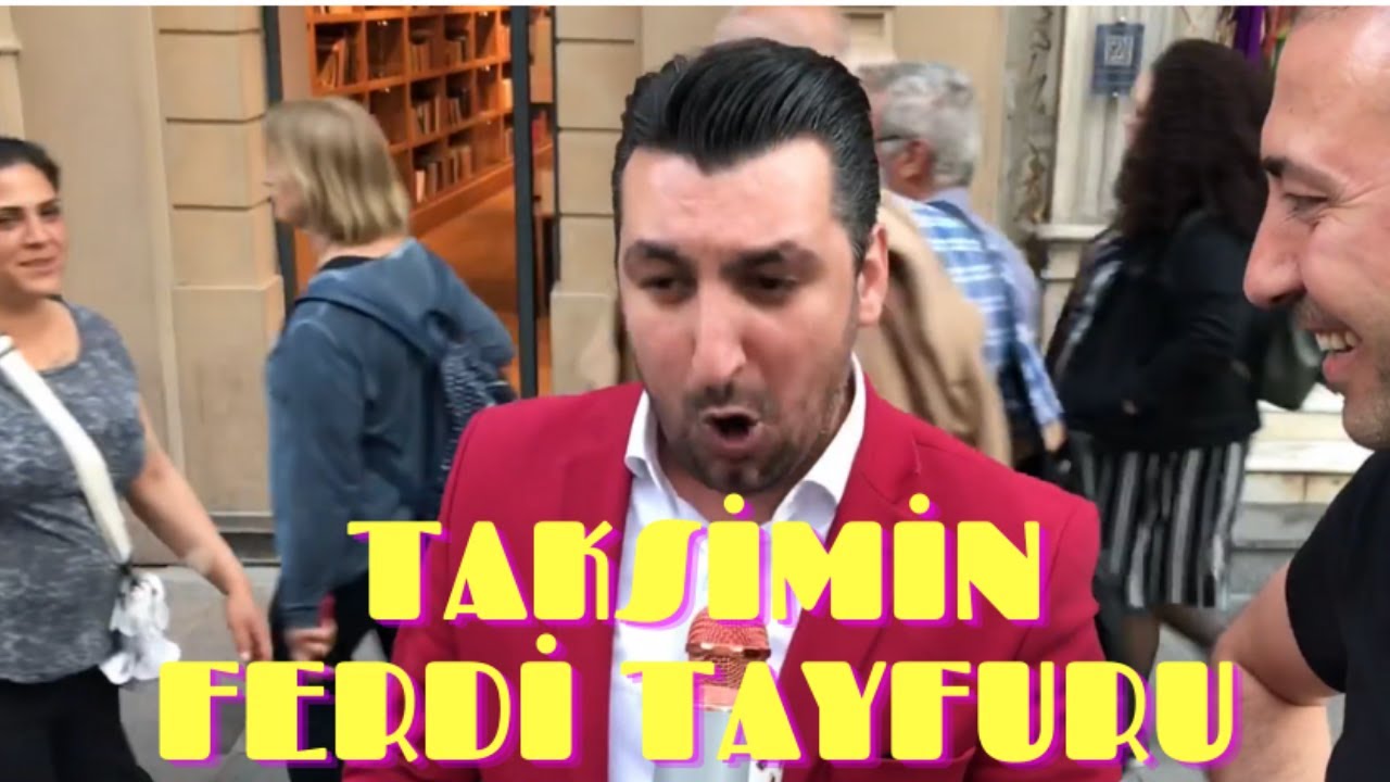 Beyoğlu istiklâl caddesinde Ferdi Tayfuru yakaladım..:) | Vlog Serhat Aslan