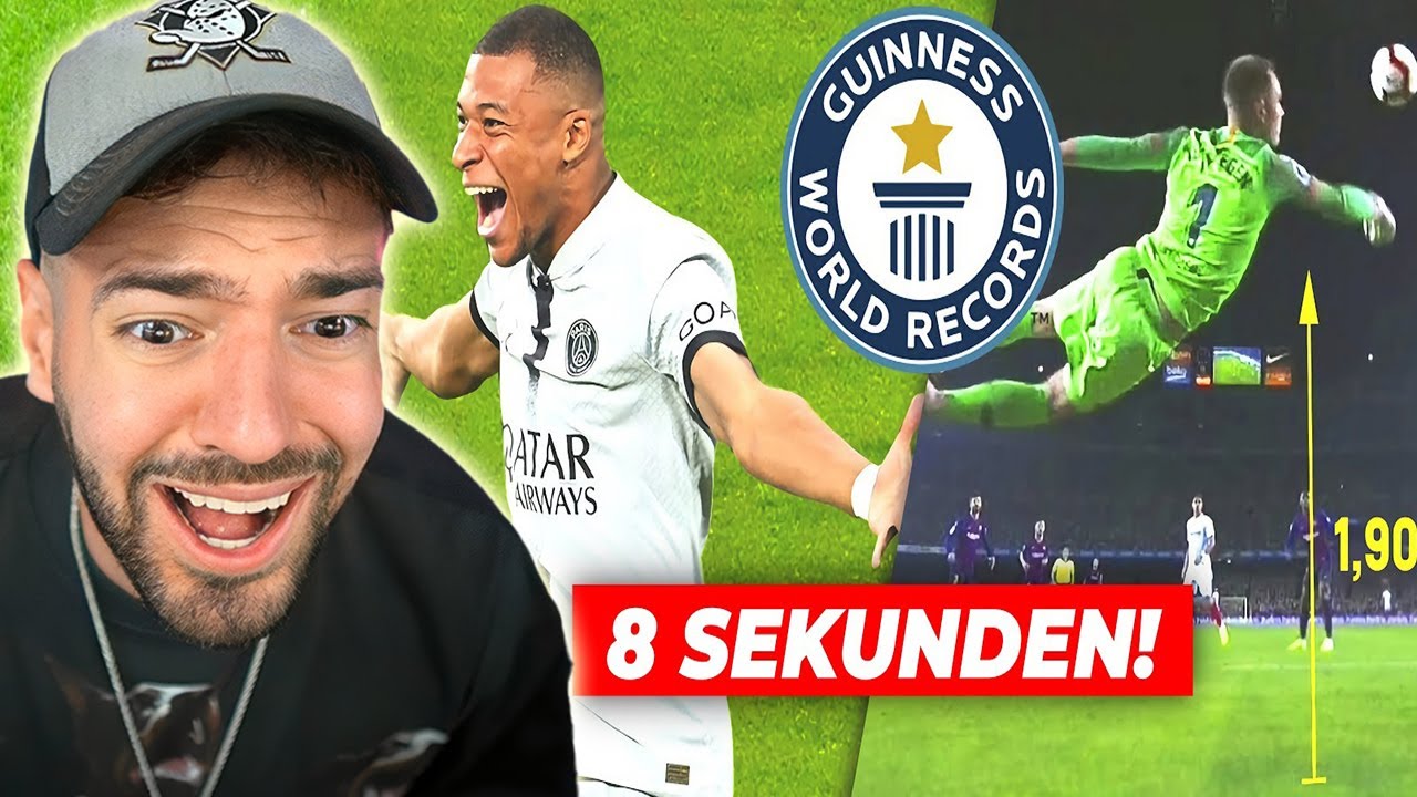 Wakez REAGIERT auf Fußball WELTREKORDE die NIEMALS gebrochen werden😱🔥