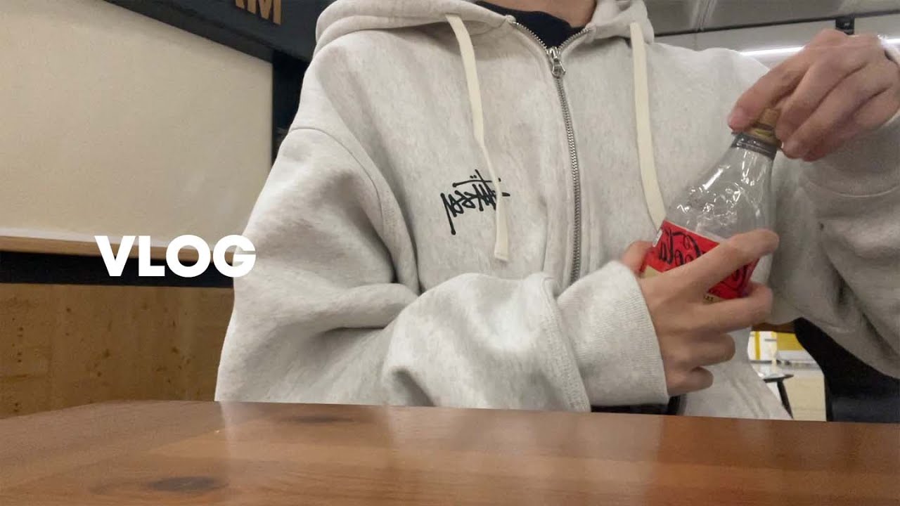 (sub)VLOG🇩🇪집 가는 비행기 놓치고 16시간 공항 노숙썰, 부모님도 친구도 안녕, 독일에서 한식해먹는 교환학생 일상 브이로그
