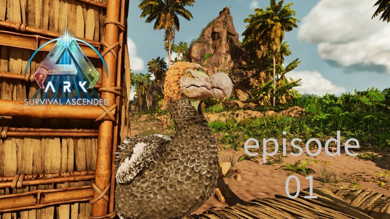 ARK the island EP1 The Search For The Long Lost Parasaur.