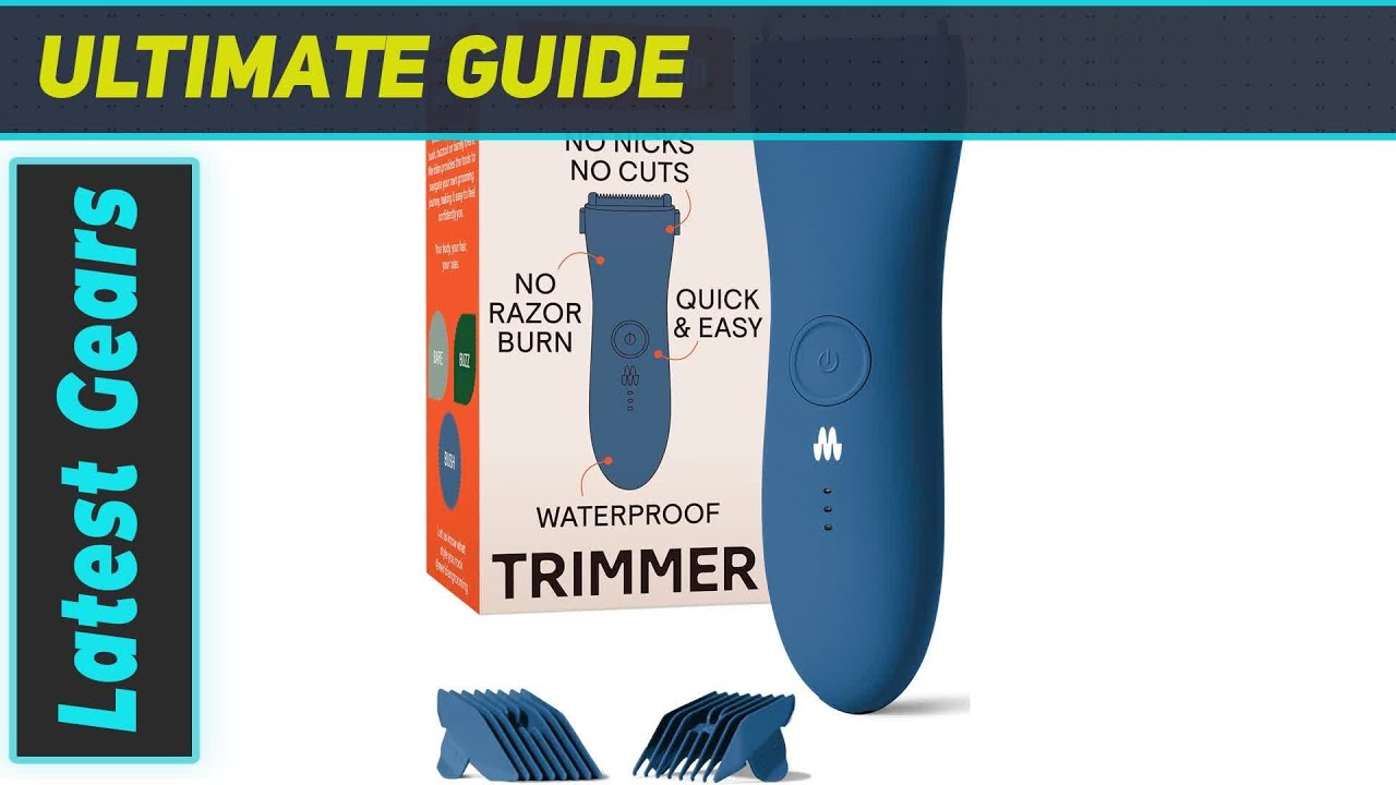 MERIDIAN Original Trimmer: The Best Choice for Pubic Hair Grooming