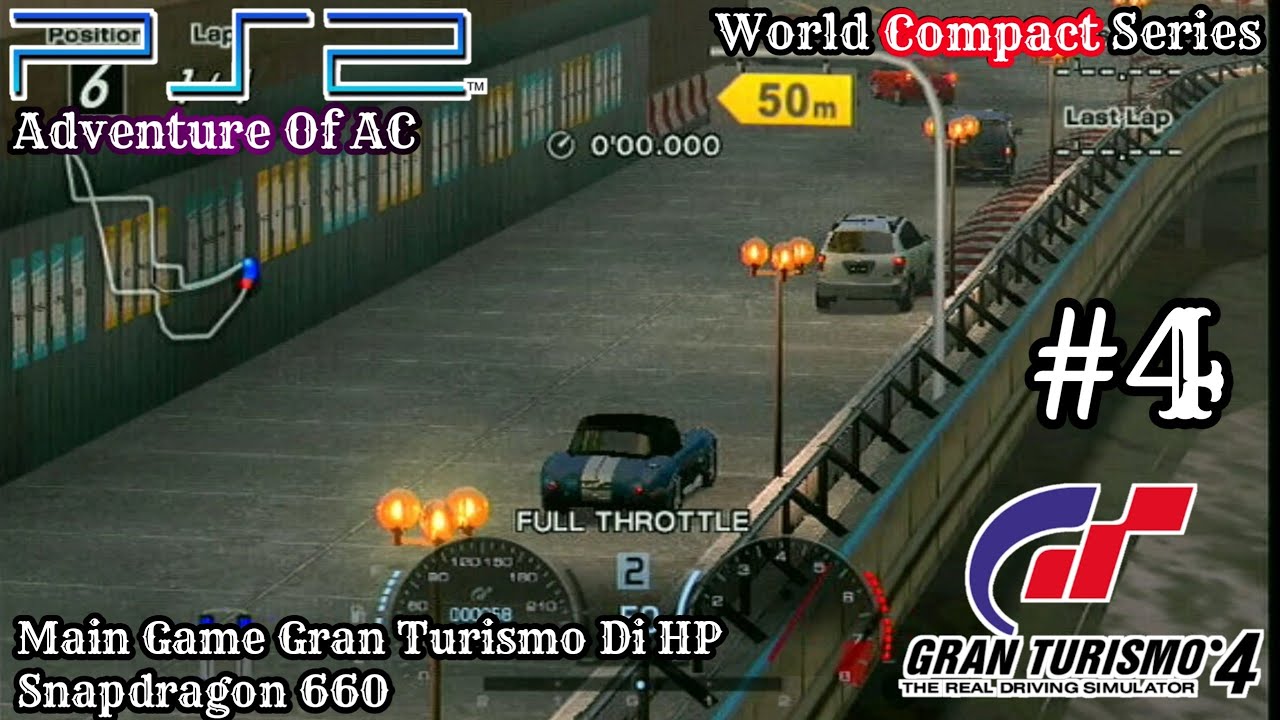 Ac Cars 427 S/C '66 - Hongkong  (Part 4) World Compact Series - Gran Turismo 4 - Walkthrough - Best