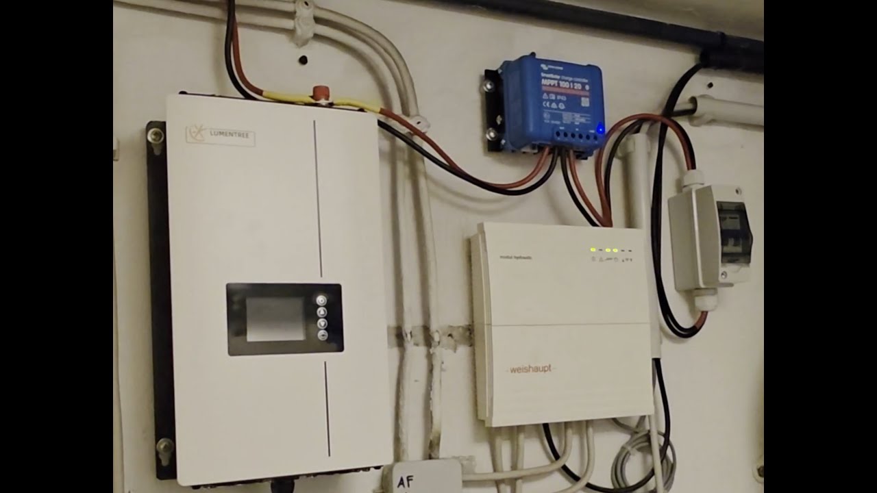 Kleines Photovoltaik Kraftwerk für die Nachteinspeisung 24V LFP, Lumentree und Victron MPPT 100V/20A