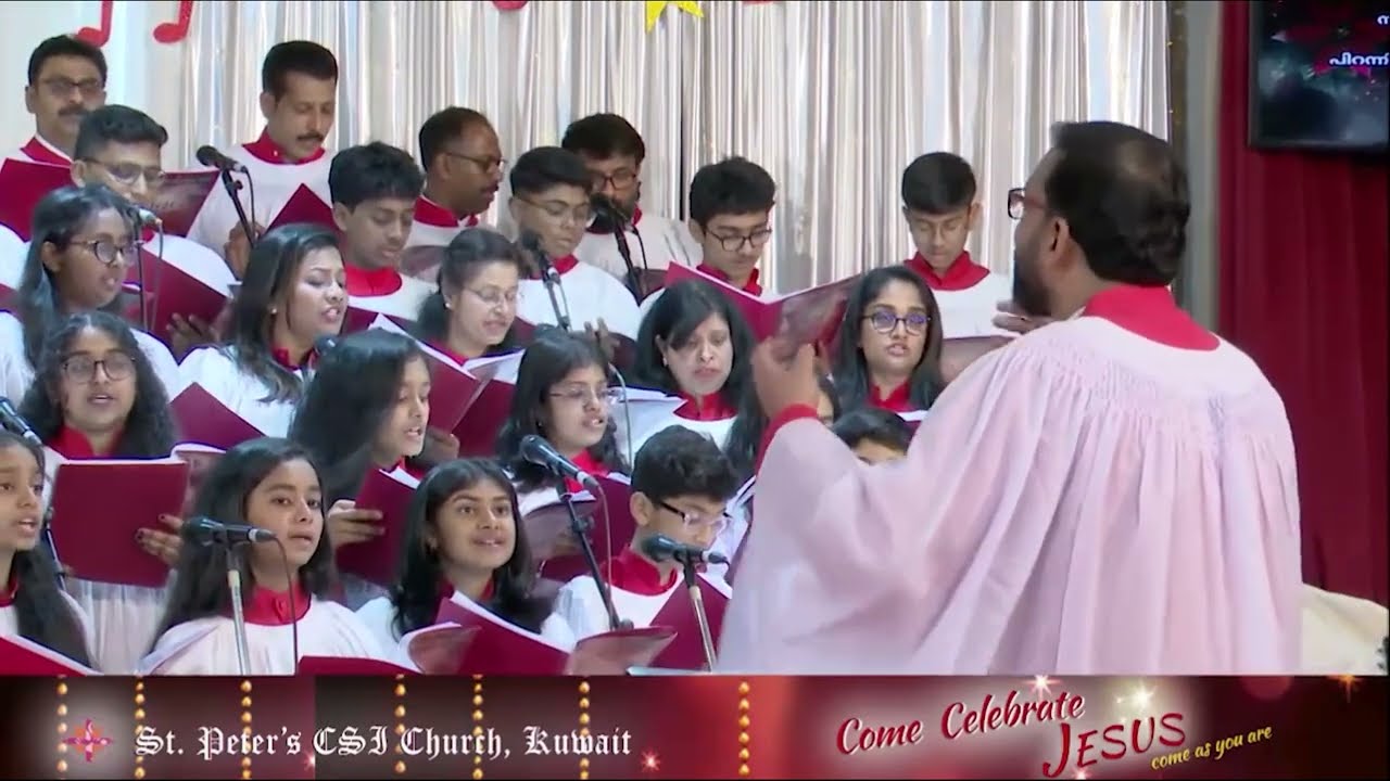 Immanuel - Sung by Kuwait St. Peters CSI Church Choir (Carol Service 2024)