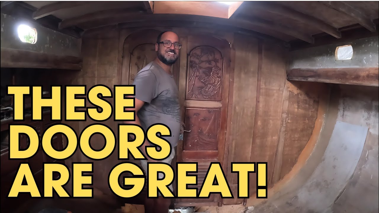 Sanding Below Deck, Cracked Beams & These Doors! ep105