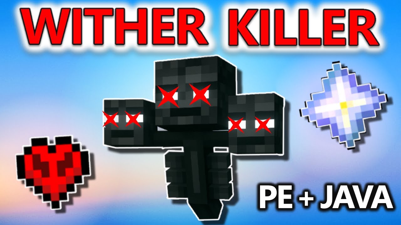 Defeat The Wither INSTANTLY in Minecraft Hardcore | WITHER Trap (Bedrock & Java)