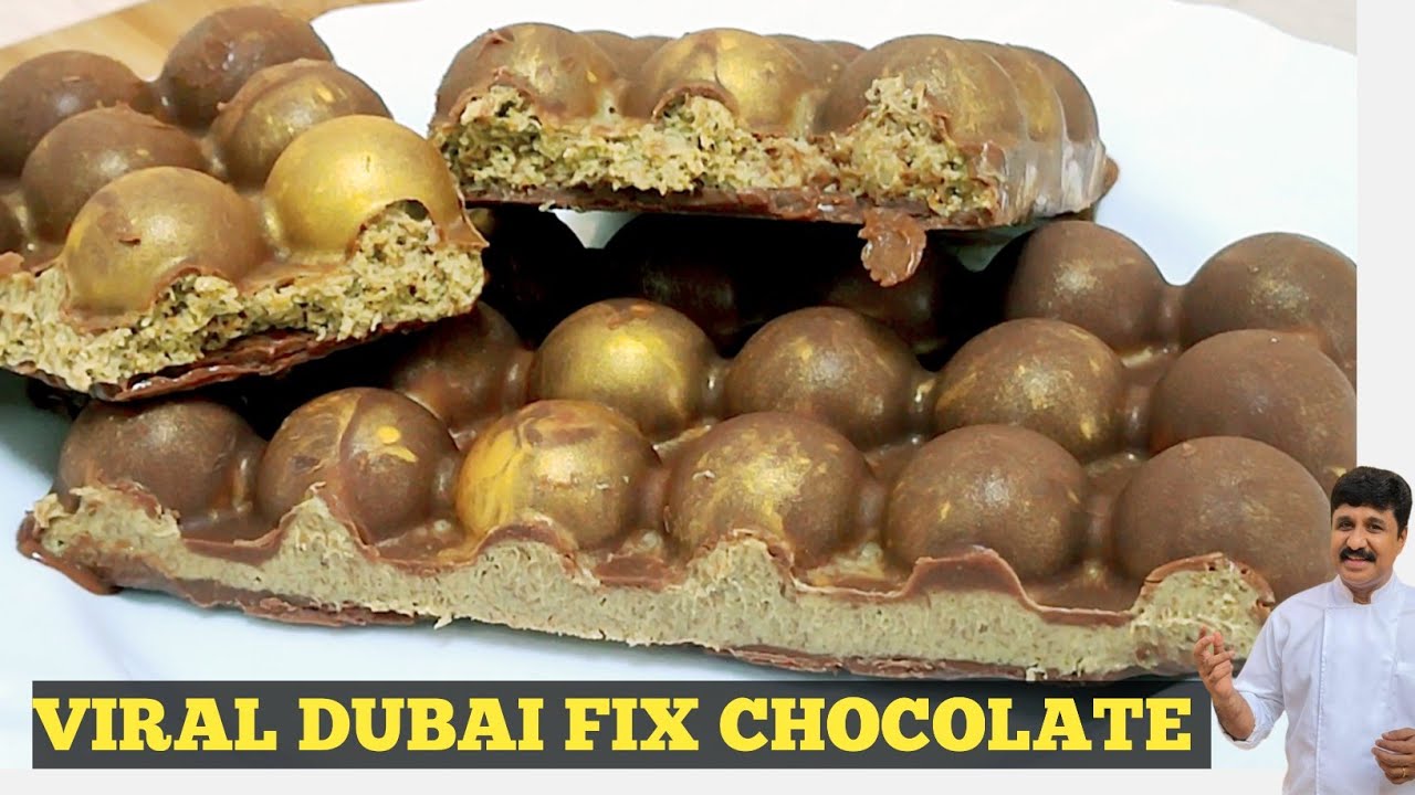 Trending Dubai’s Viral Kunafa Chocolate / Pistachio Chocolate Bar / Malayalam Recipe