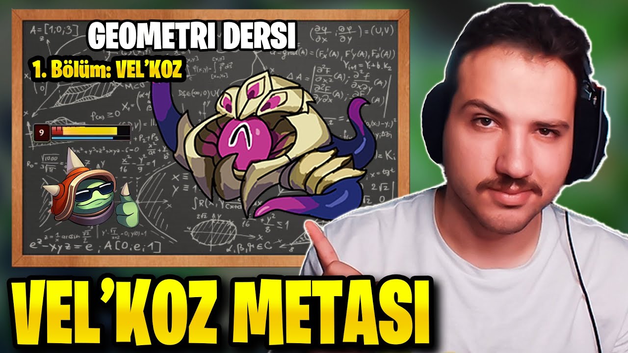 Geometri Hocası Vel'Koz Oynuyor | EFSANE 1v9 VEL'KOZ MAÇI | KassadinsCreed