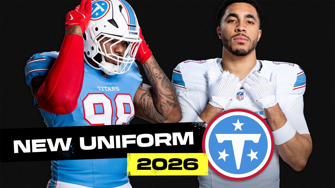 Tennessee Titans 2026 New Uniform Reveal Breakdown