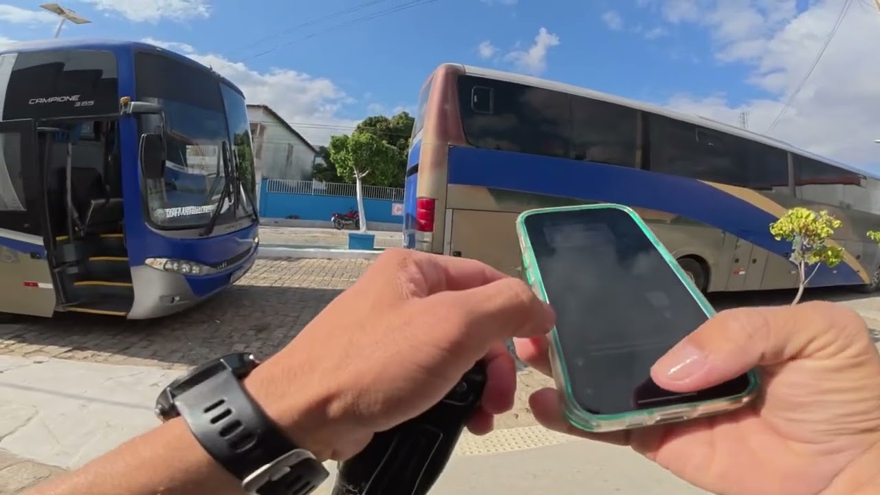 VLOG DO ￼DESFILE CÍVICO: Dois ônibus Rodoviário e uma missão.