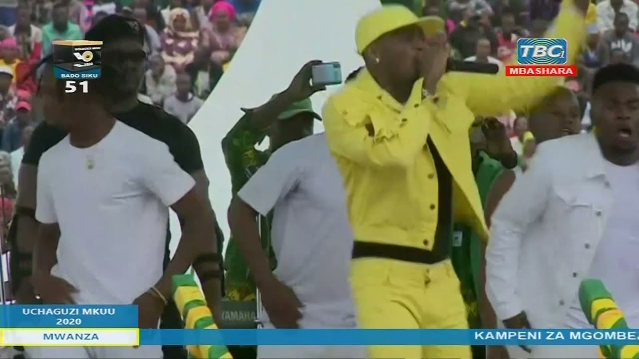 SHOO YA DIAMOND CCM KIRUMBA MBELE YA RAIS MAGUFULI/ MAELFU WAPAGAWA WATAKA KUINGIA UWANJANI