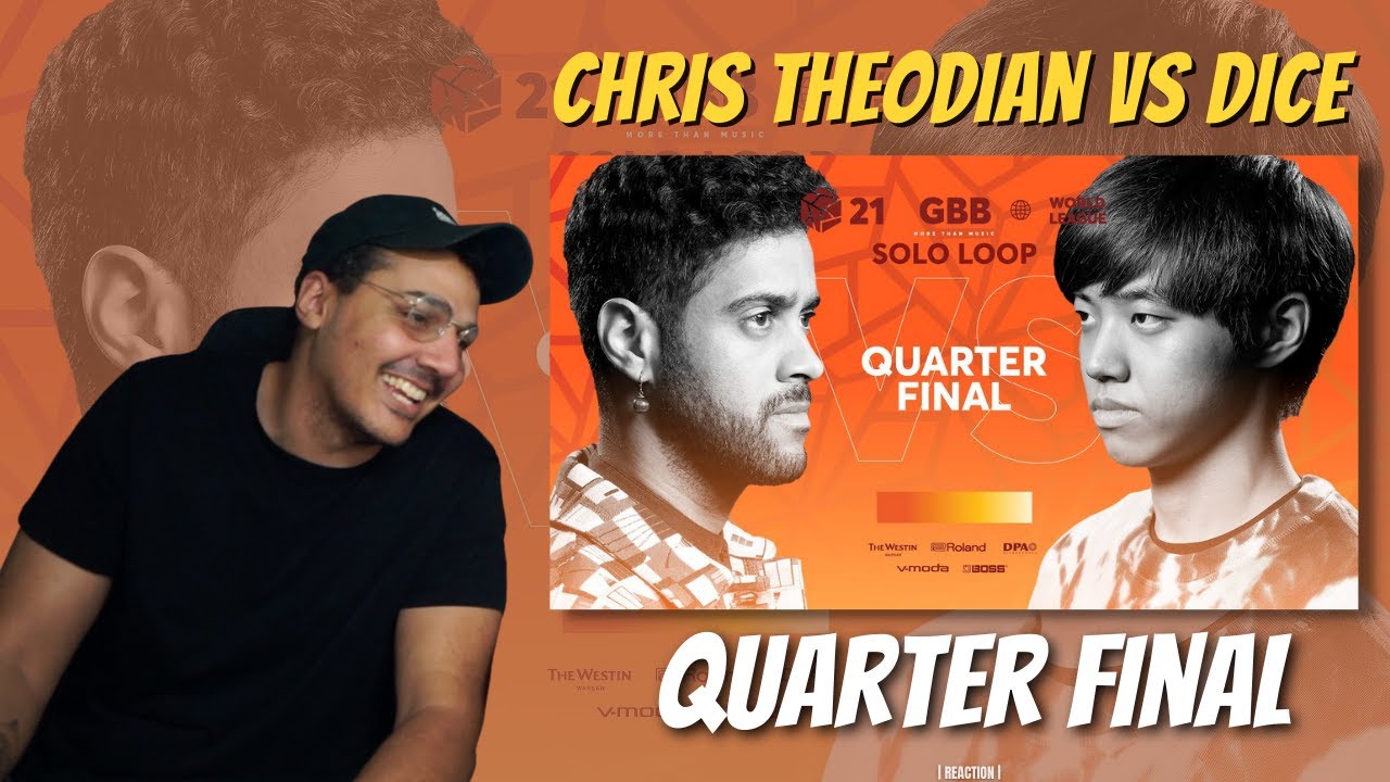 Chris TheOdian vs DICE | GRAND BEATBOX BATTLE 2021: WORLD LEAGUE | Quarter Final | REACTION