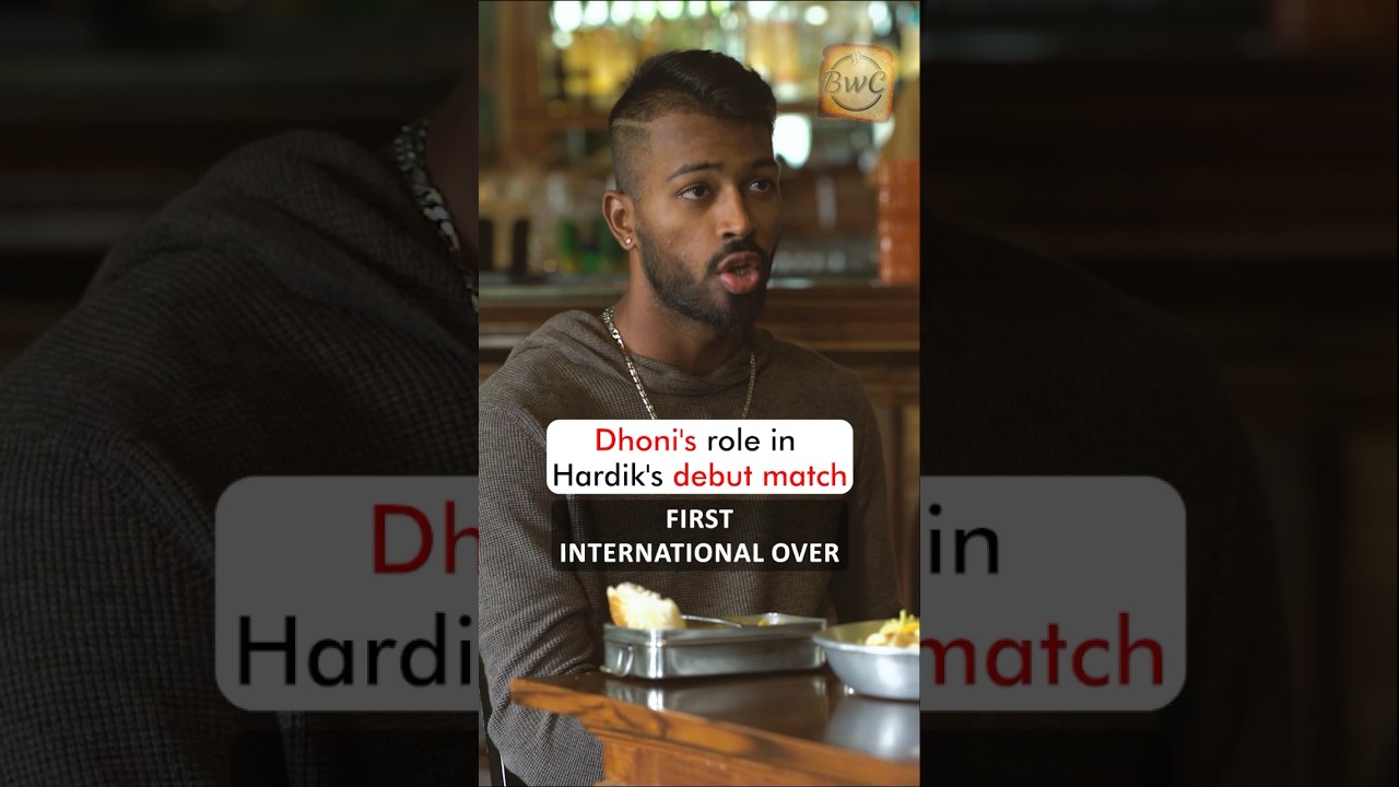 Anyone who&rsquo;s not learnt from MS Dhoni?   #hardikpandya #onthisday #debut #cricket #msdhoni