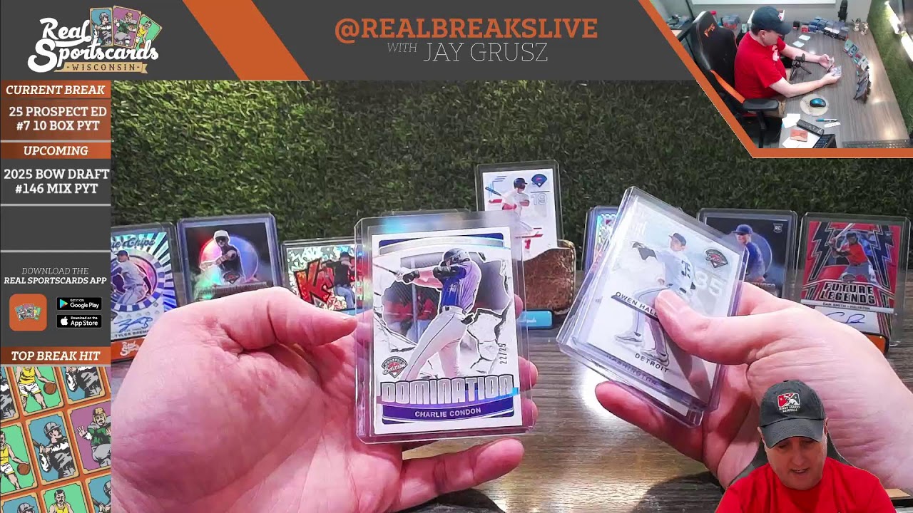 2025 Panini Prospect Edition Baseball #7 10-Box Half Case Pick Your Team (2/25/26)