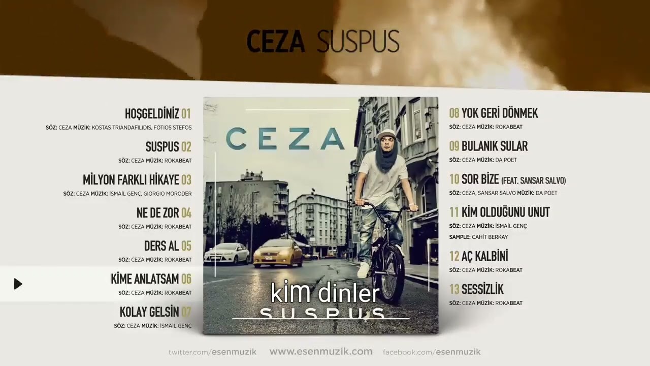 Ceza kime anlatsam beat karaoke beat