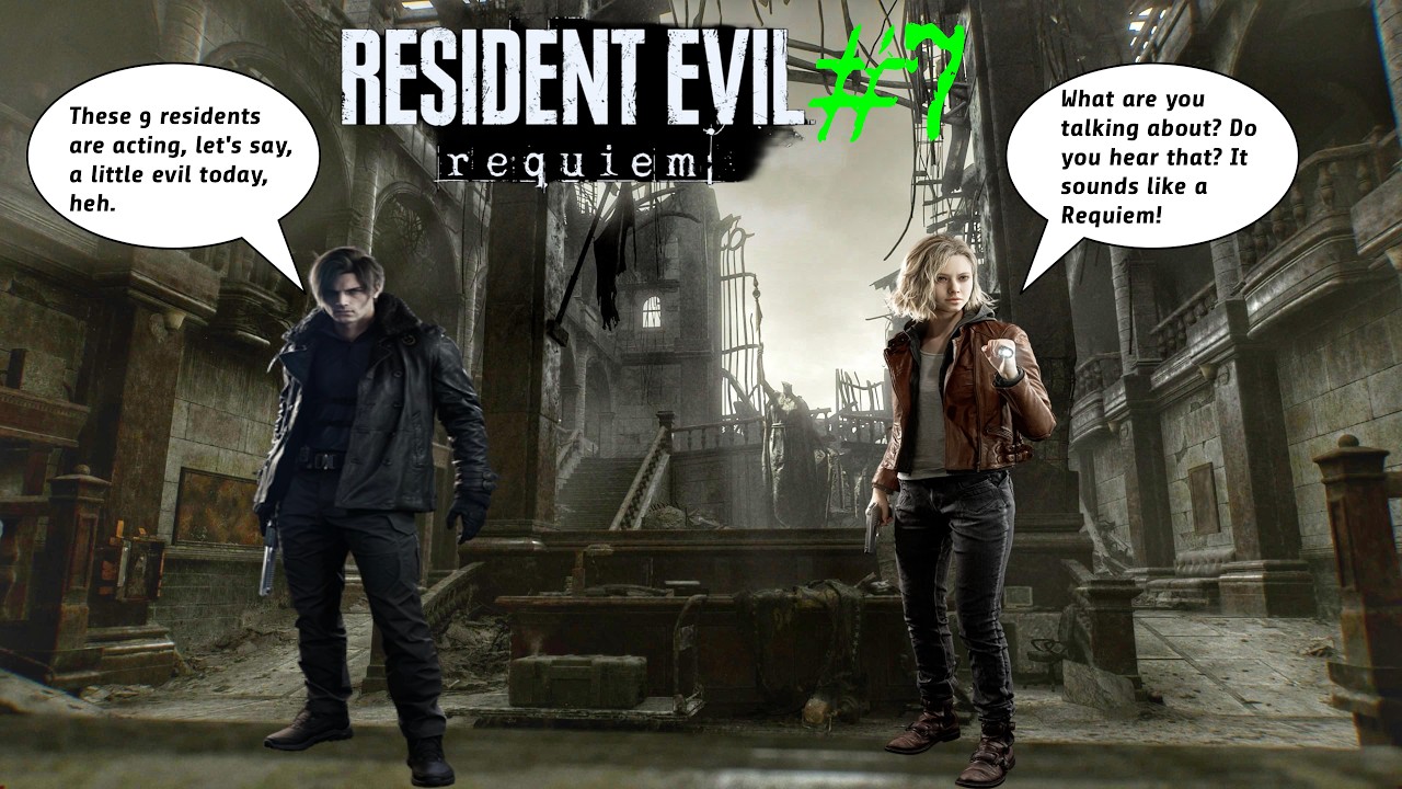 playing through resident evil requiem, part seven