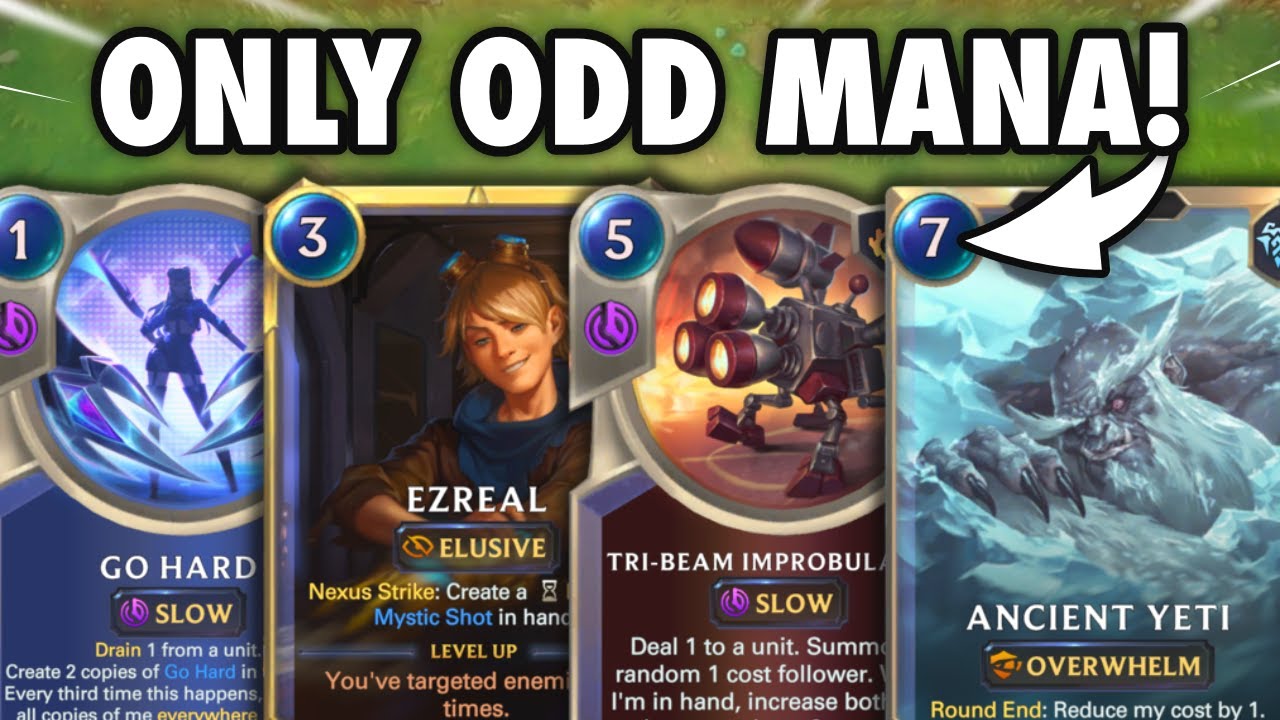 Can I Win With Only Odd Mana Cards In Legends Of Runeterra?