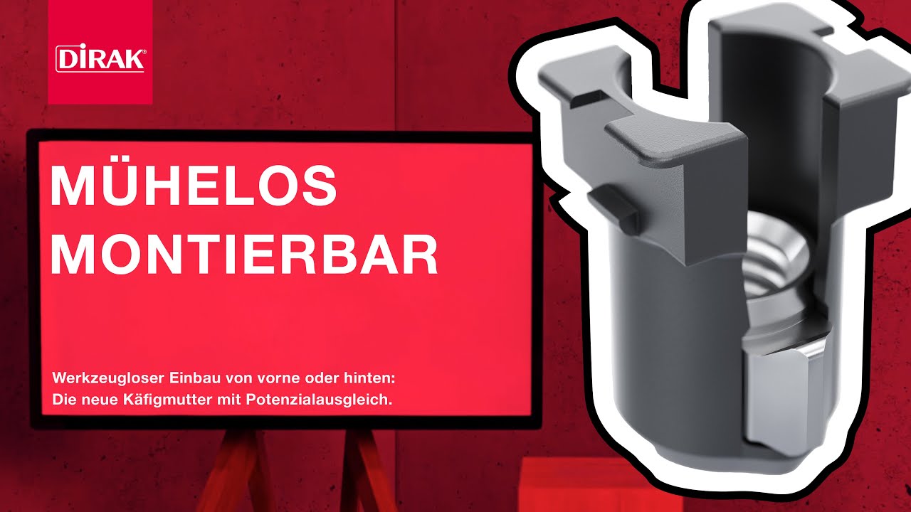 M&Uuml;HELOS MONTIERBAR - die DIRAK K&auml;figmutter mit Potentialausgleich