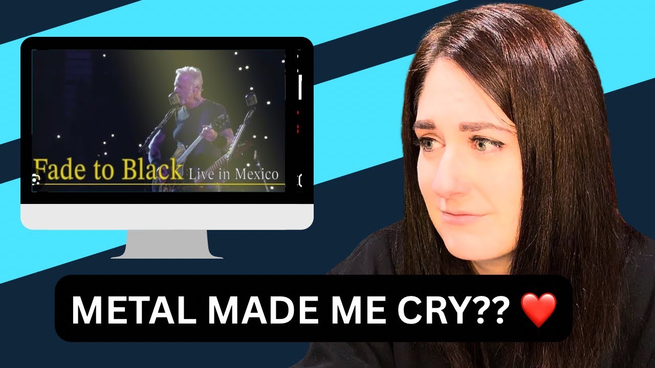 This made me CRY! First time watching Metallica - Fade to Black - Live ❤️