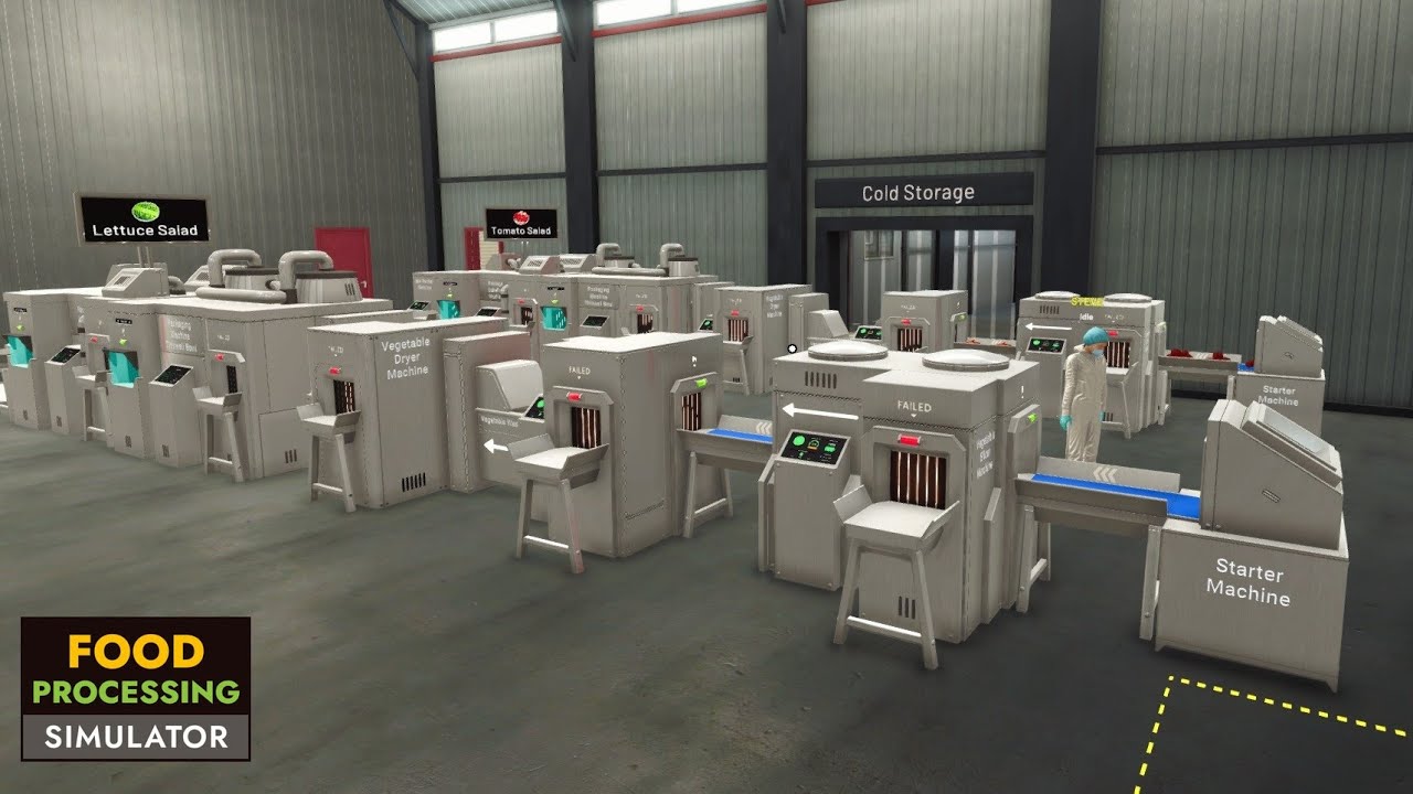 Food Processing Factory Life Begins ~ Food Processing Simulator
