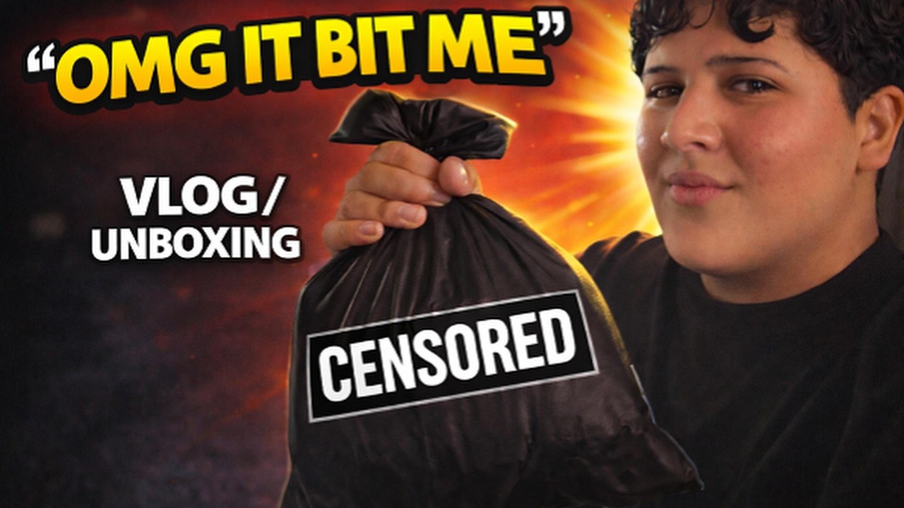 I BOUGHT A MYSTERY SNAKE...unboxing-vlog