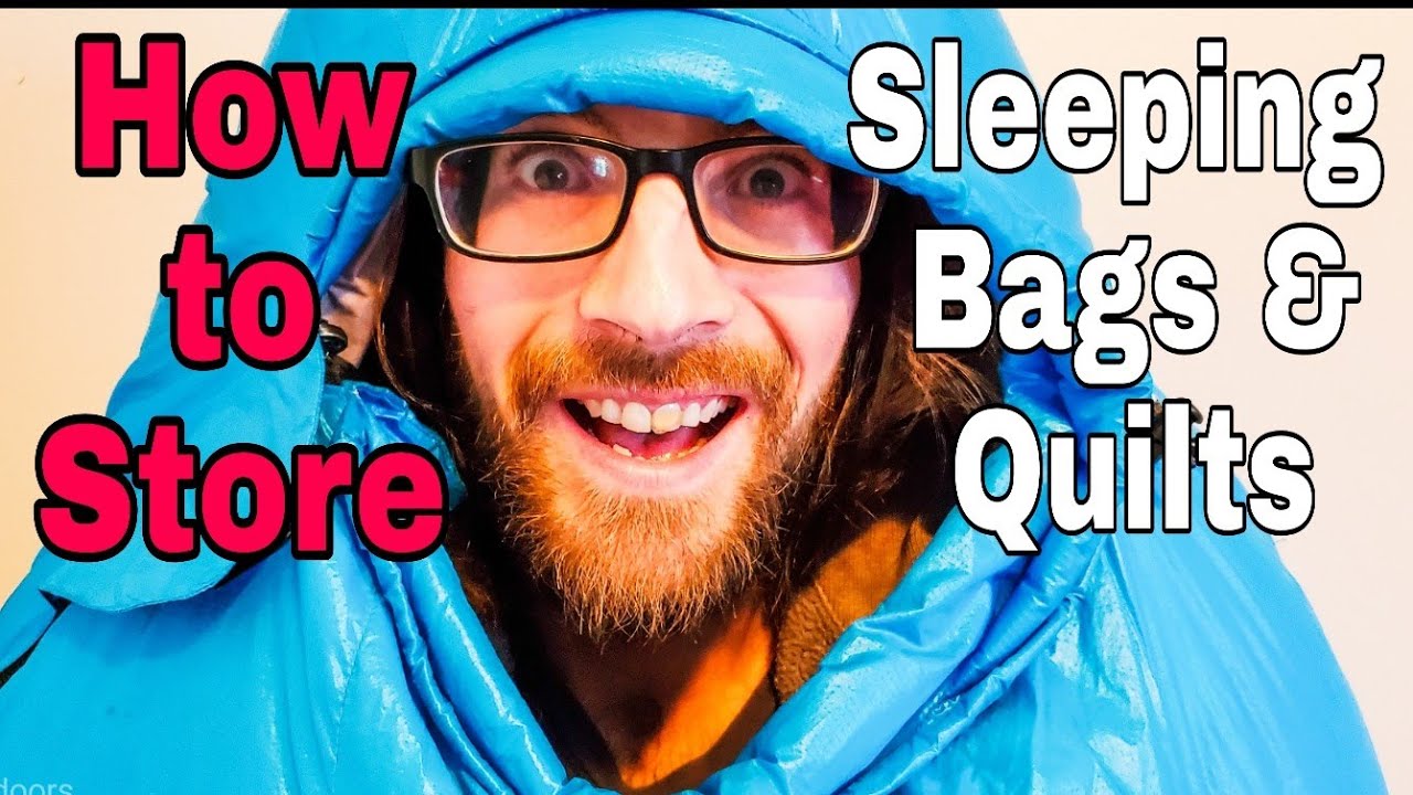 How to Store a Down Sleeping Bag or Quilt
