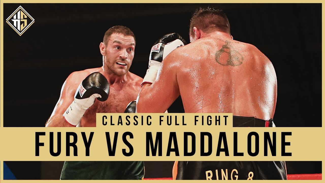 Tyson Fury vs Vinny Maddalone | Classic Full Fight | Hennessy Sport