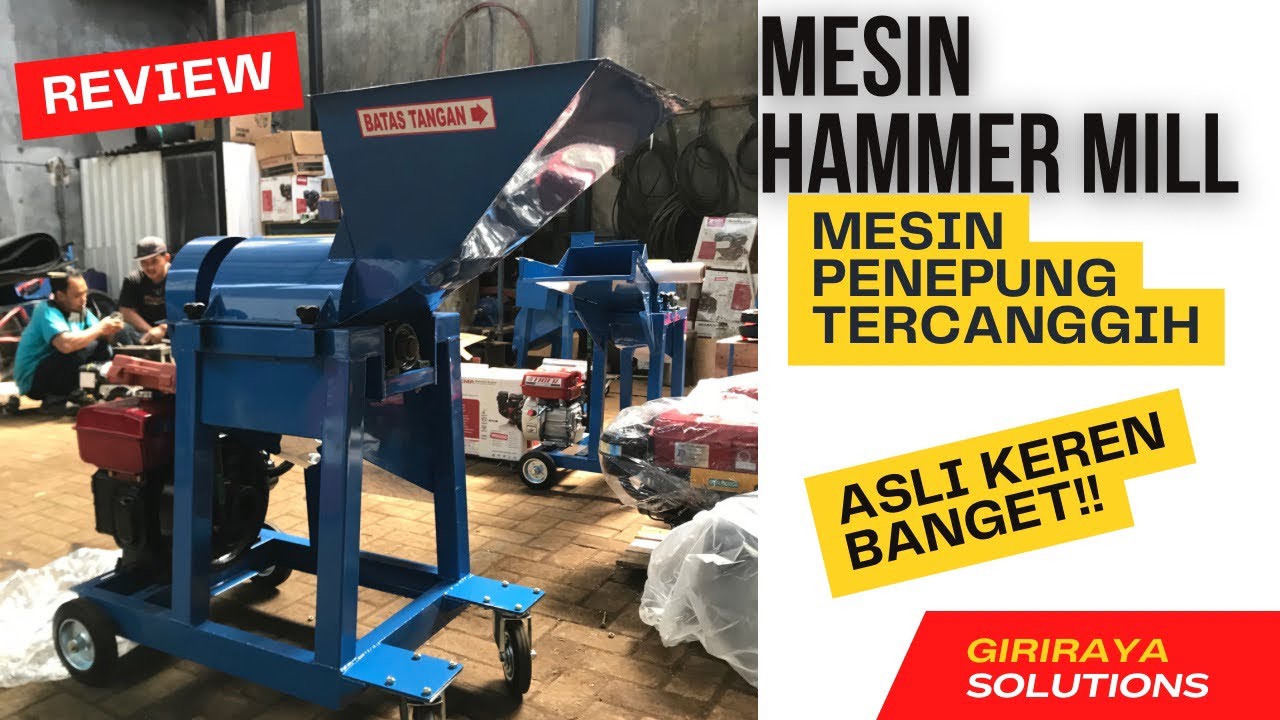 Mesin hammermill || mesin penepung pakan || mesin penepung kohe