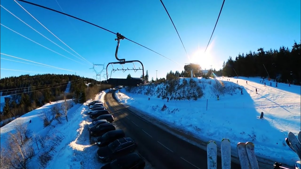 Skiing in the french Vosges: Lac Blanc, Gaschney & Schnepfenried