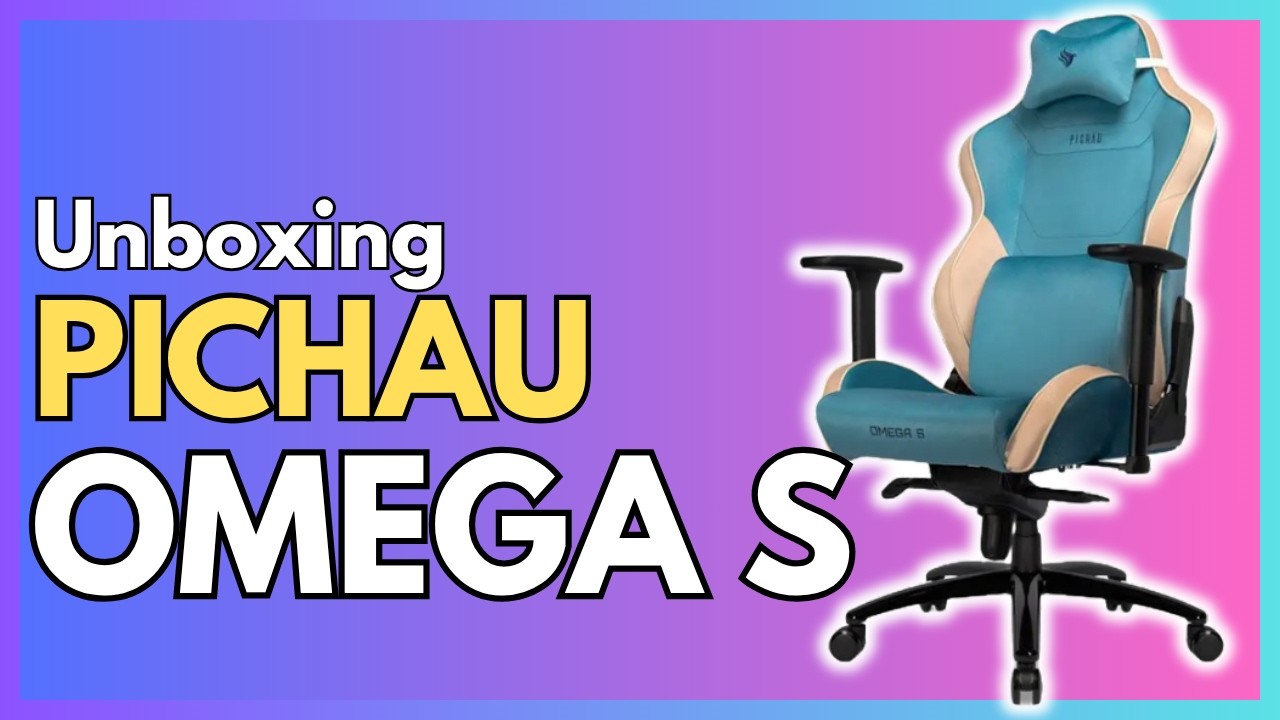 Unboxing da cadeira gamer Pichau Omega S!