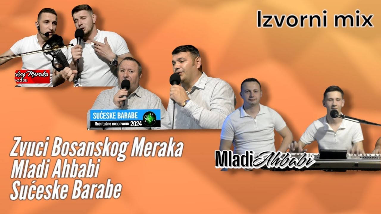 MIX IZVORNIH PJESAMA  (Sućeske Barabe,Zvuci B. Meraka, Mladi Ahbabi) - (A&M Studio)