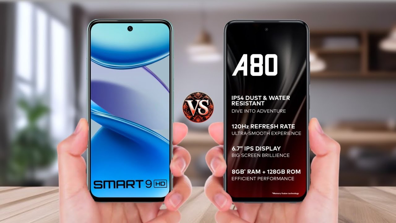 infinix Smart 9 HD Vs Itel A80