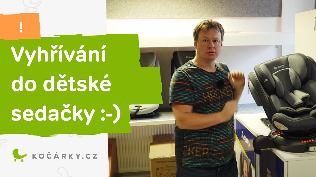 Upgrade autosedačky Reemy 360 FIX 0-25 kg - Vyhřívaná podložka integrovaná přímo v sedačce