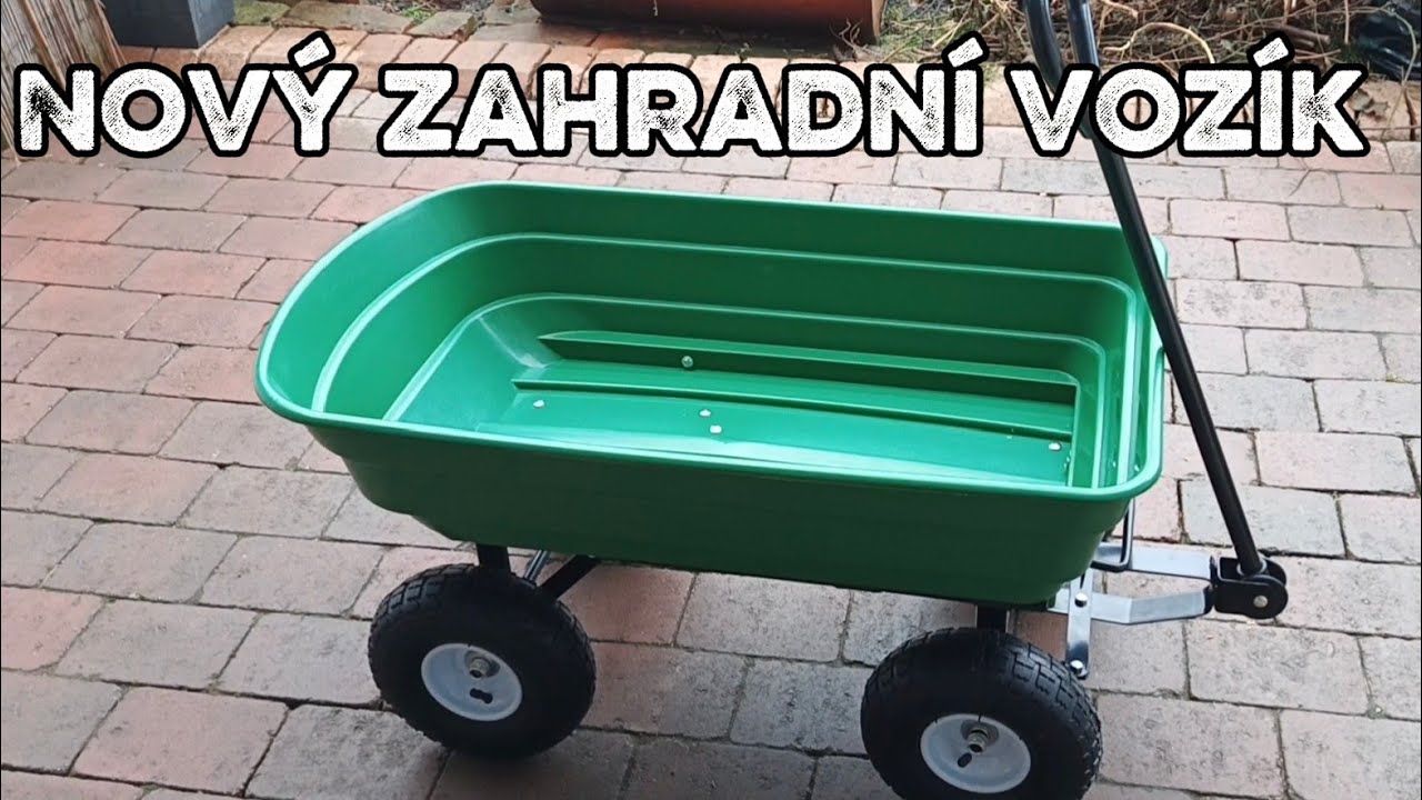 Zahradní vozík 🚜
