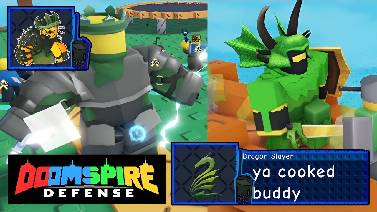 Reworked Green/Easy All Enemies│[COLLAB👾] Doomspire Defense│IMeSPh