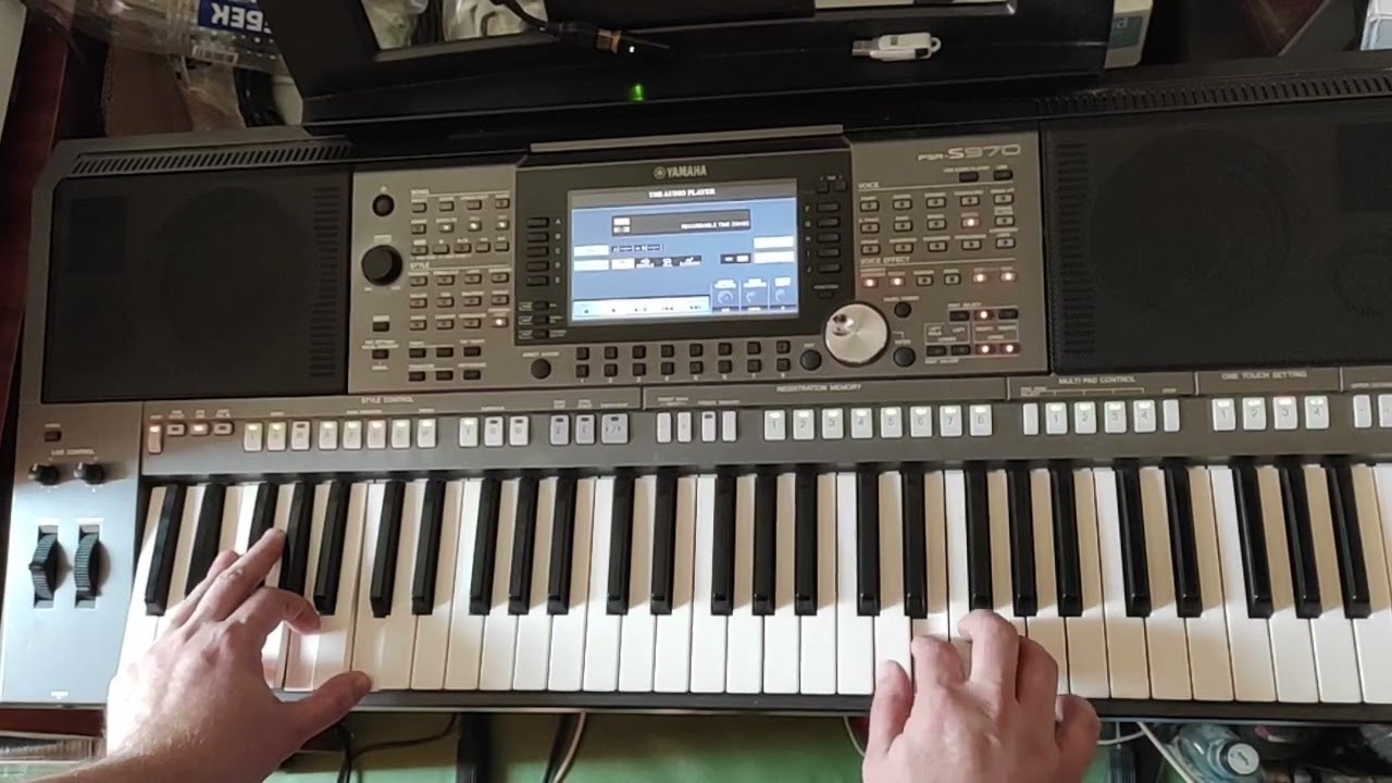 Дисплей - Ночь (Шепот звезд) Cover Yamaha PSR S970