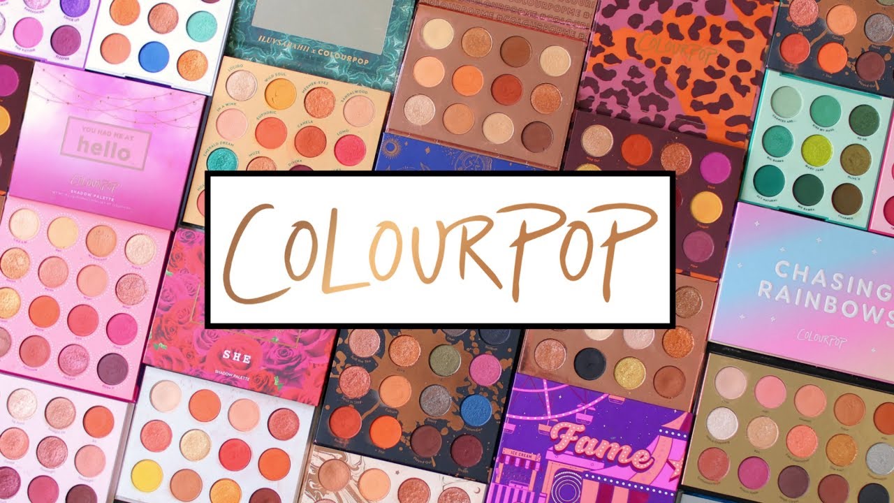 COLOURPOP EYESHADOW PALETTE COLLECTION ! 24 DIFFERENT REVIEWS