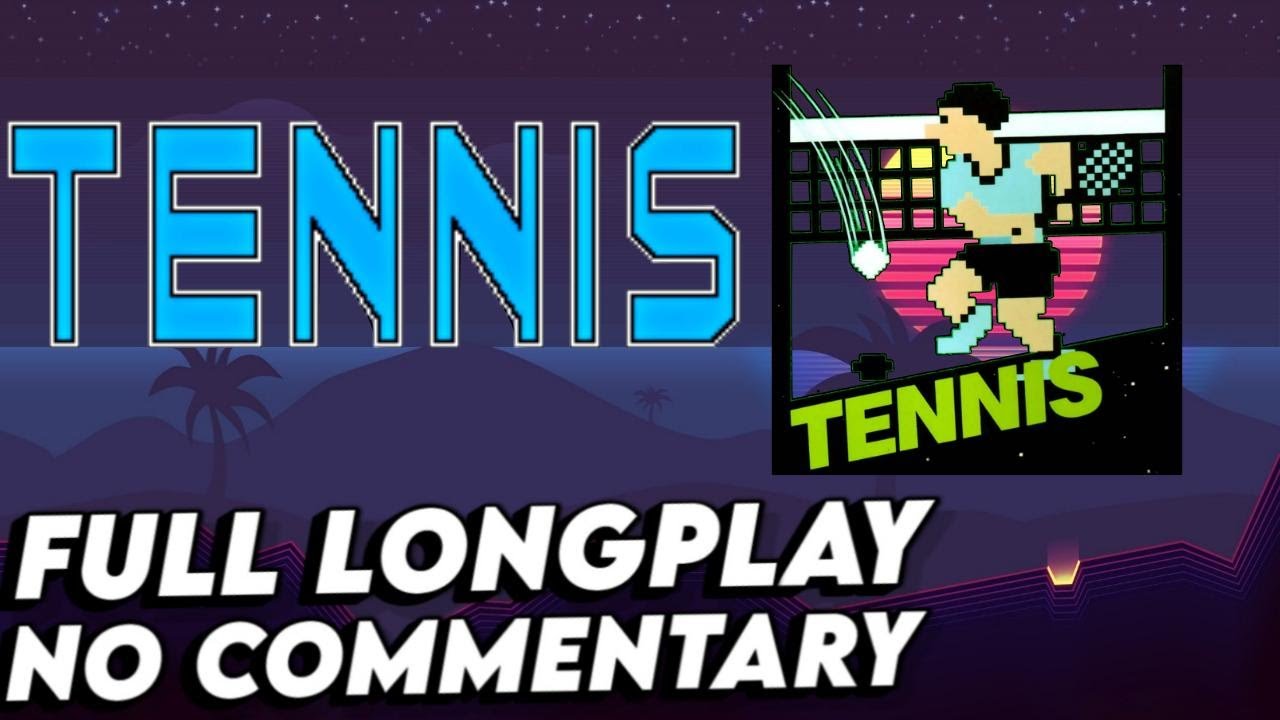 TENNIS FULL LONGPLAY - (NES - FAMICOM)