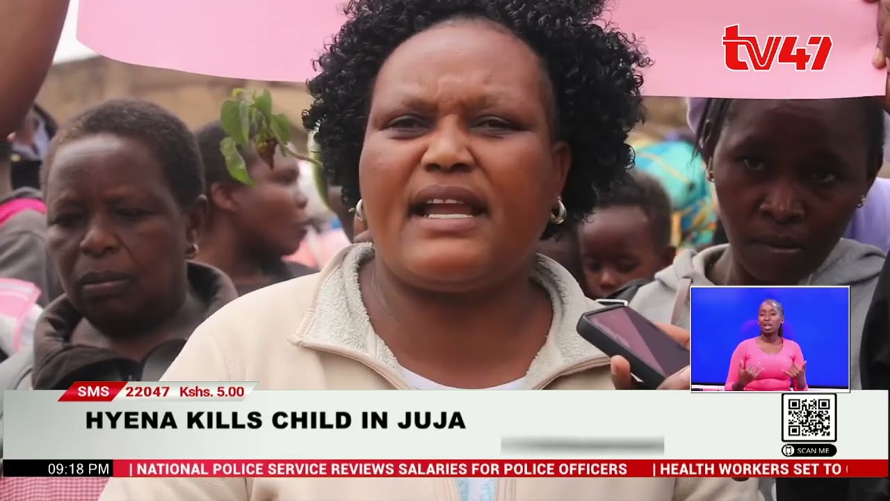 Hyena attacks: 5- year old child mauled by a Hyena in Juja