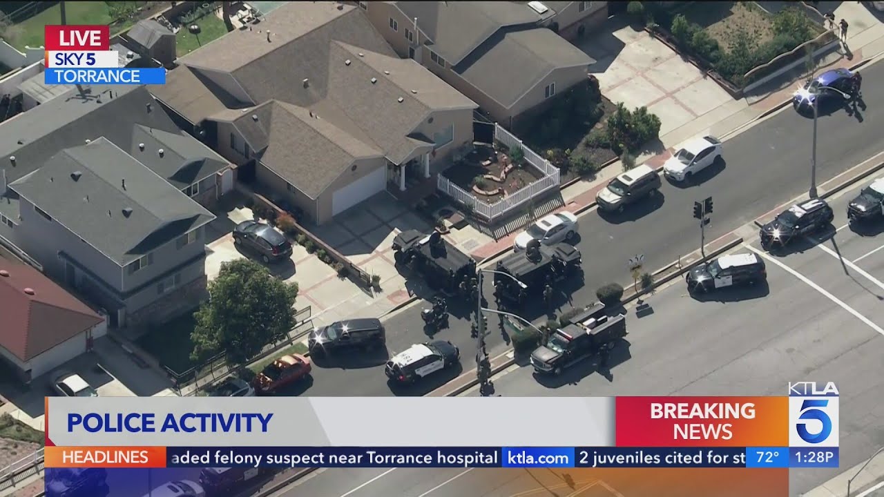 SWAT responds to barricaded felony suspect near Torrance hospital