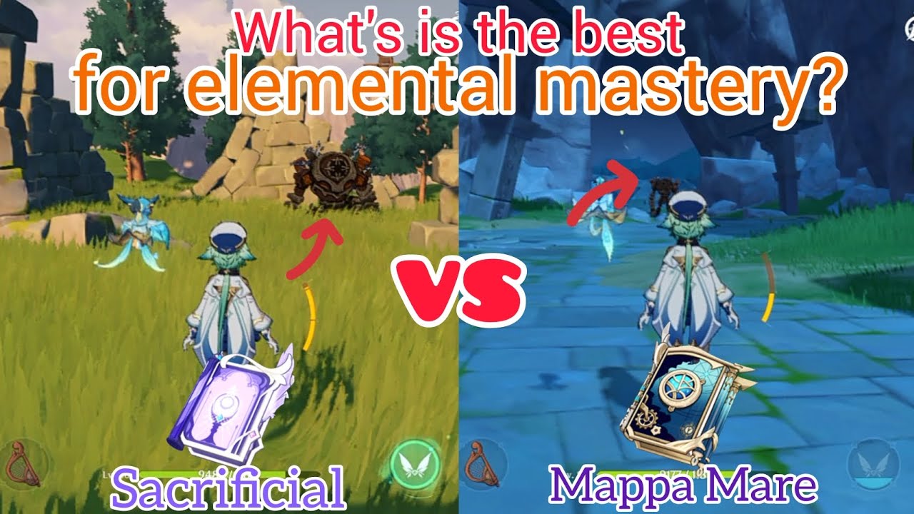 Mappa Mare VS Sacrificial Fragments , whats is the best for ELEMENTAL MASTERY?