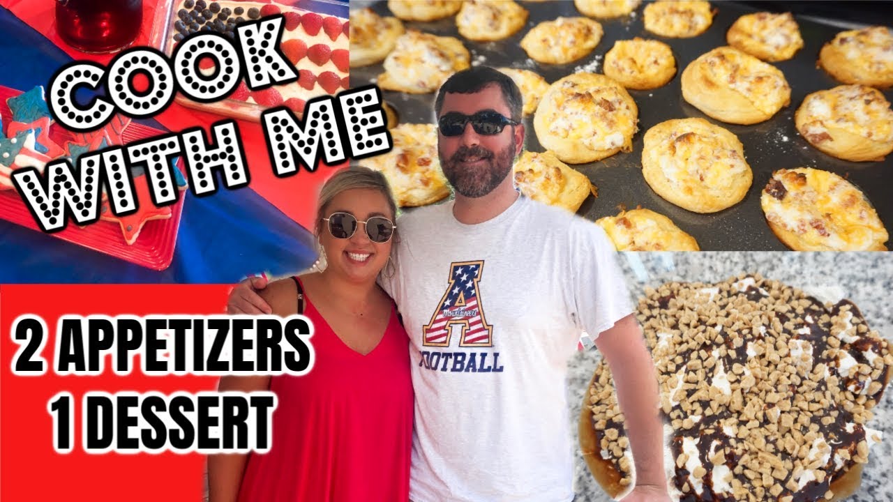 COOK WITH ME | BEST APPETIZERS EVER!😍| PARTY FOOD | JESSICA O'DONOHUE