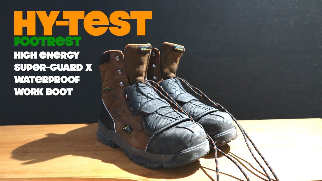 HY-TEST | HIGH ENERGY SUPER-GUARD X WATERPROOF METATARSAL | The Boot Guy Reviews