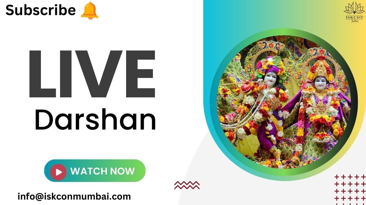 ISKCON Juhu Mumbai Live Darshan Part - 1 | 29th Dec 2025 ( 4 : 30 AM to 1 PM )