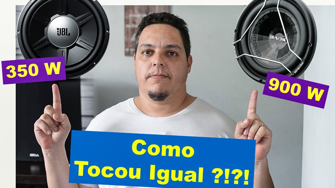 Sensibilidade dos Alto-Falantes!  Entenda de Uma Vez!!