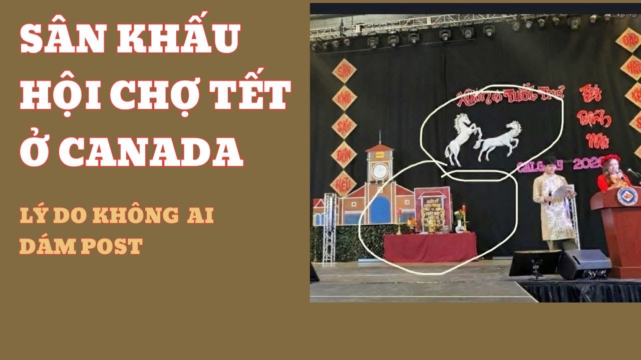 Hội chợ Tết ở Calgary Canada cả ngàn người mà không ai dám post lên social media