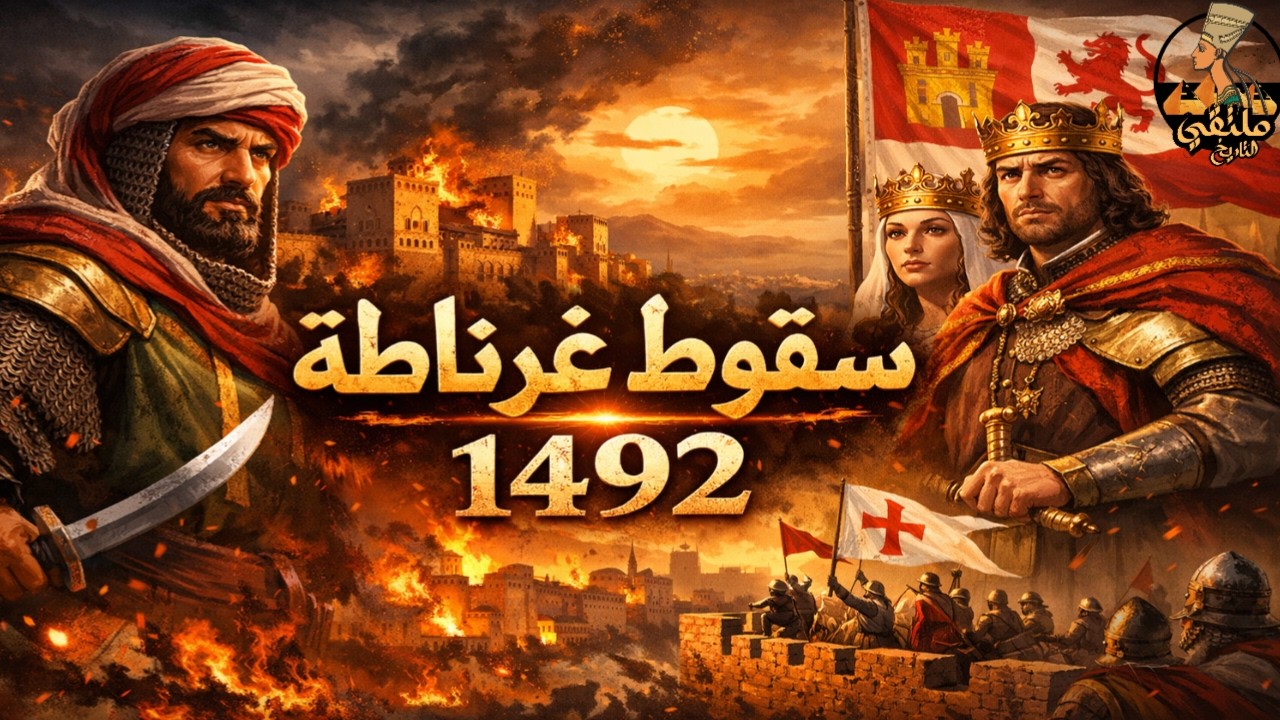 زفرة الأندلس الاخيرة سقوط غرناطة  وماسأة المسلمين.