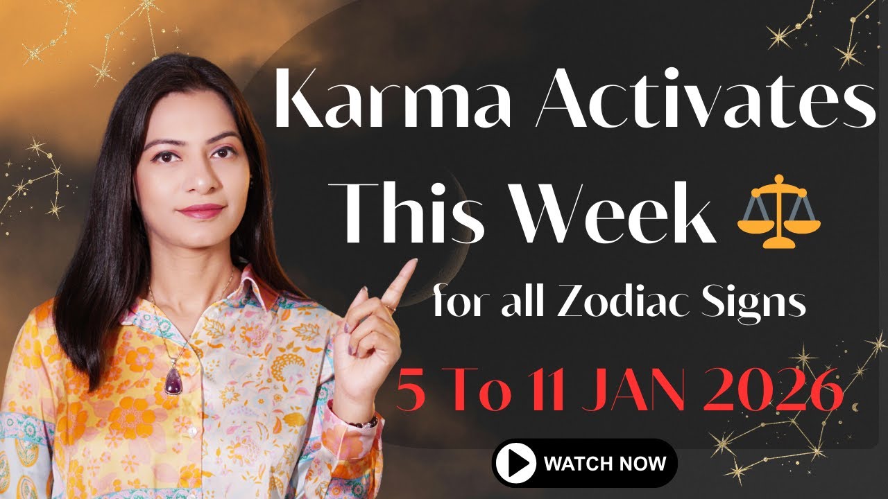 05TH TO 11TH JAN WEEKLY HOROSCOPE JANUARY 2026 |  Weekly Horoscope 2026 Prediction #rashifal2026